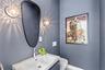 Powder Bath from Main Living Area