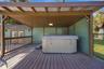 Covered Hot tub