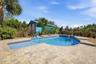 Pool with the privacy of lanscape surrounding