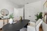 Downstairs bedroom/ office with ensuite bath