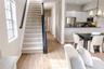 Stairways designed with architectural details.
