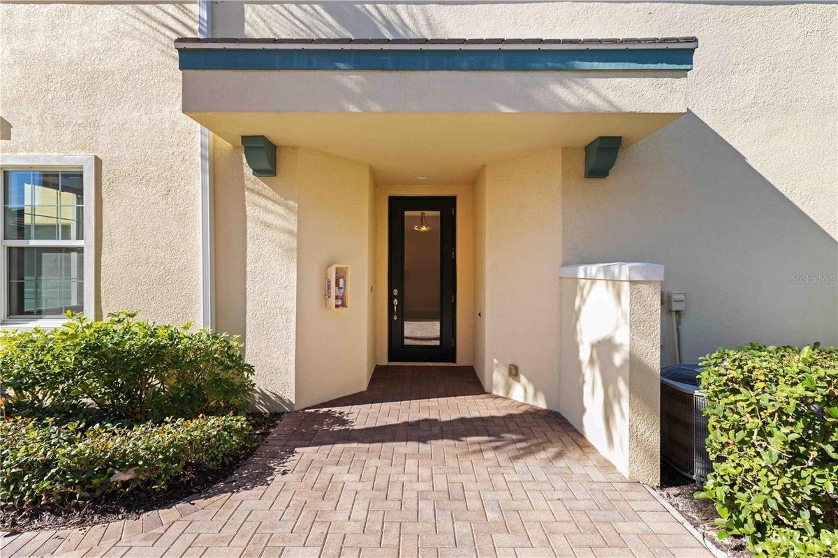 Front door entrance
