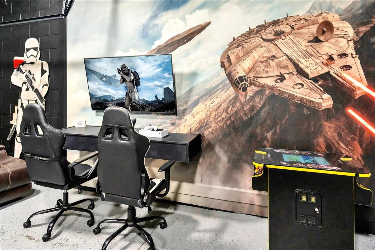 Fully Equipped with Arcade Games and Xbox Consoles