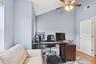 Second Bedroom utilized as office with own full bath