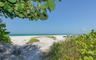 The path to the Whispering Sands beach.