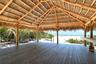 Enjoy picnics and gatherings with friends in the beachside Tiki Hut!