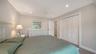 Guest bedroom built-in closet.