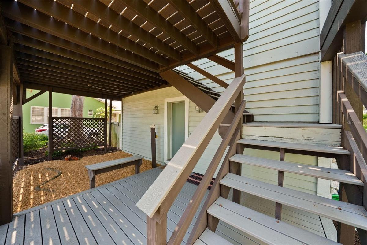 Covered Courtyard Entry