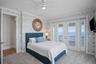 Another view of top level bedroom three.