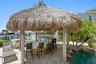 Another view of the tiki hut area.