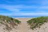 Beach entrance at Kenneys Beach