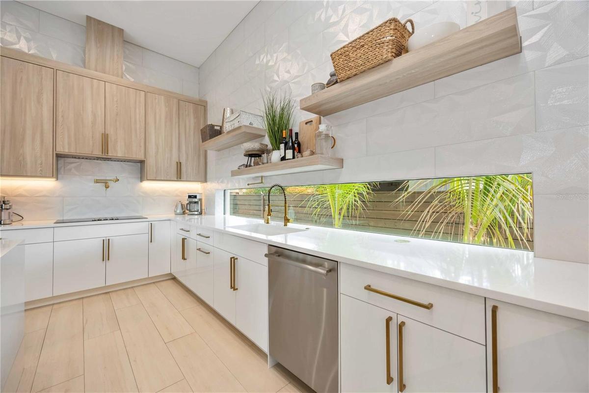 Waterfall Quartz Countertops