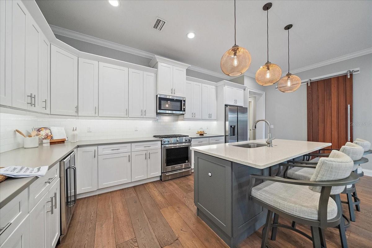 Kitchen with Eat-in Island - 1st Floor