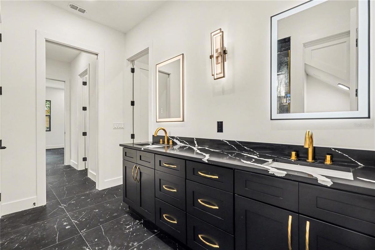 Owner's retreat bathroom