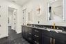 Owner's retreat bathroom