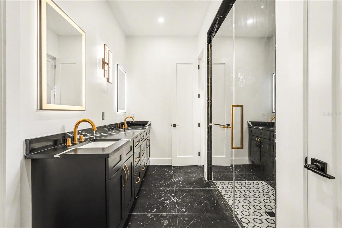 Owner's retreat bathroom