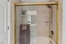Master shower and tub