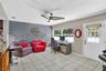 Family room with access to back patio