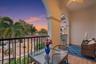 Balcony overlooking the community pool