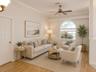 Living Room virtually staged