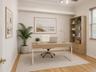 Home Office virtually staged