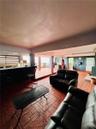 Bar seating area basement vacant