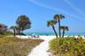 The path to the Whispering Sands beach.
