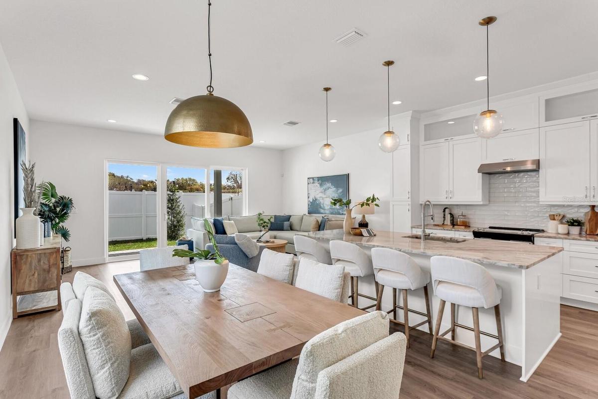 Photo from decorated model home in same community