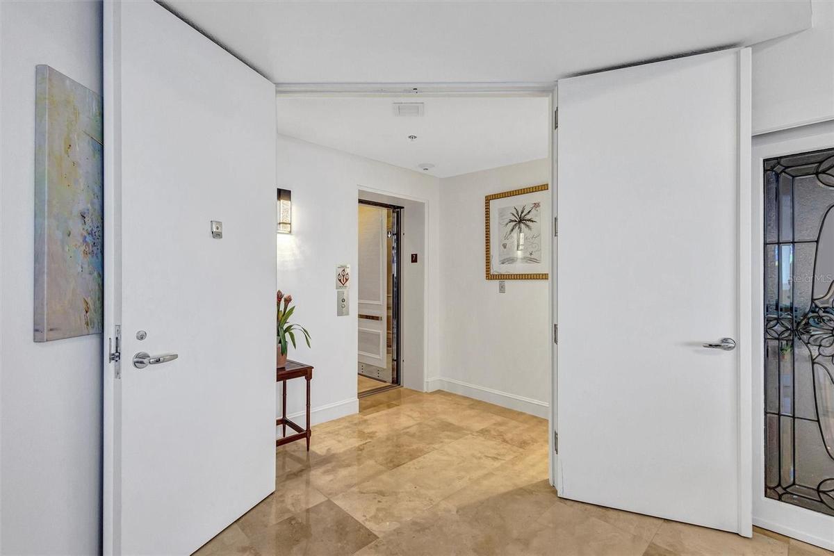 Walk directly into your home