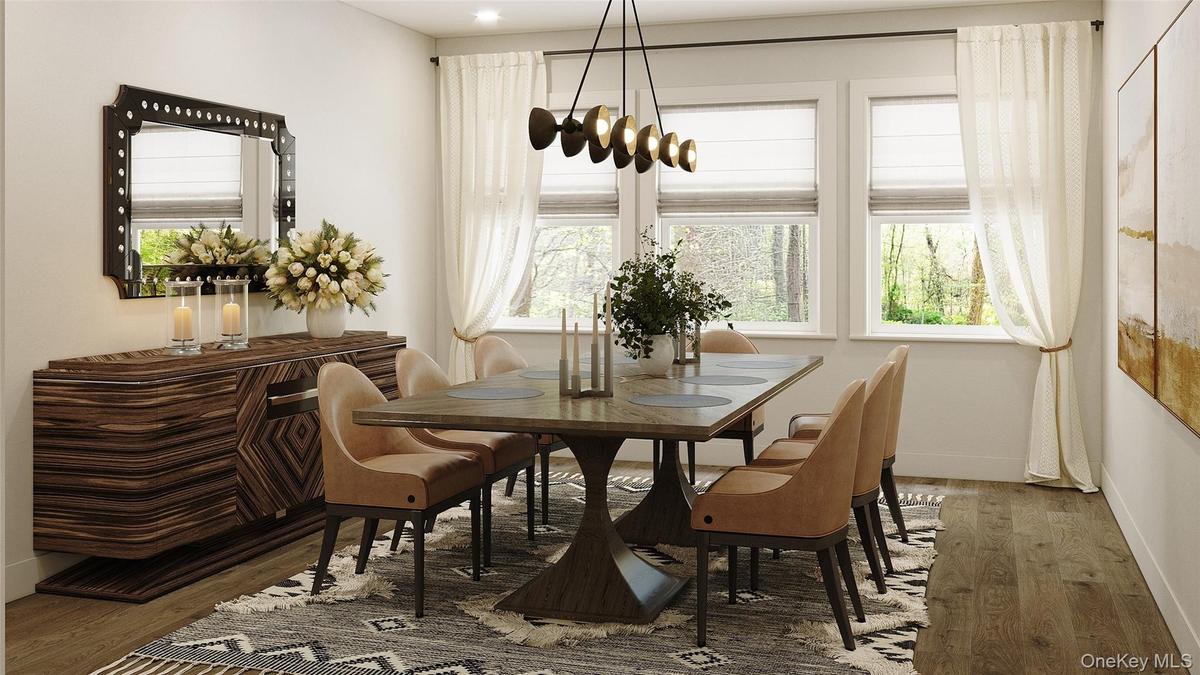 Dining Room Virtually staged – may include optional selections