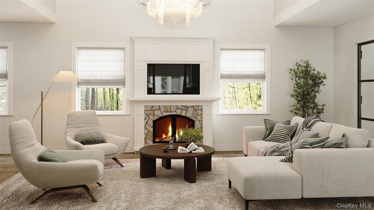 Living room Virtually staged – may include optional selections
