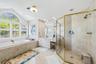 Primary Master Bath shower & separate tub
