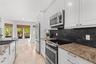 Kitchen featuring a cozy breakfast nook