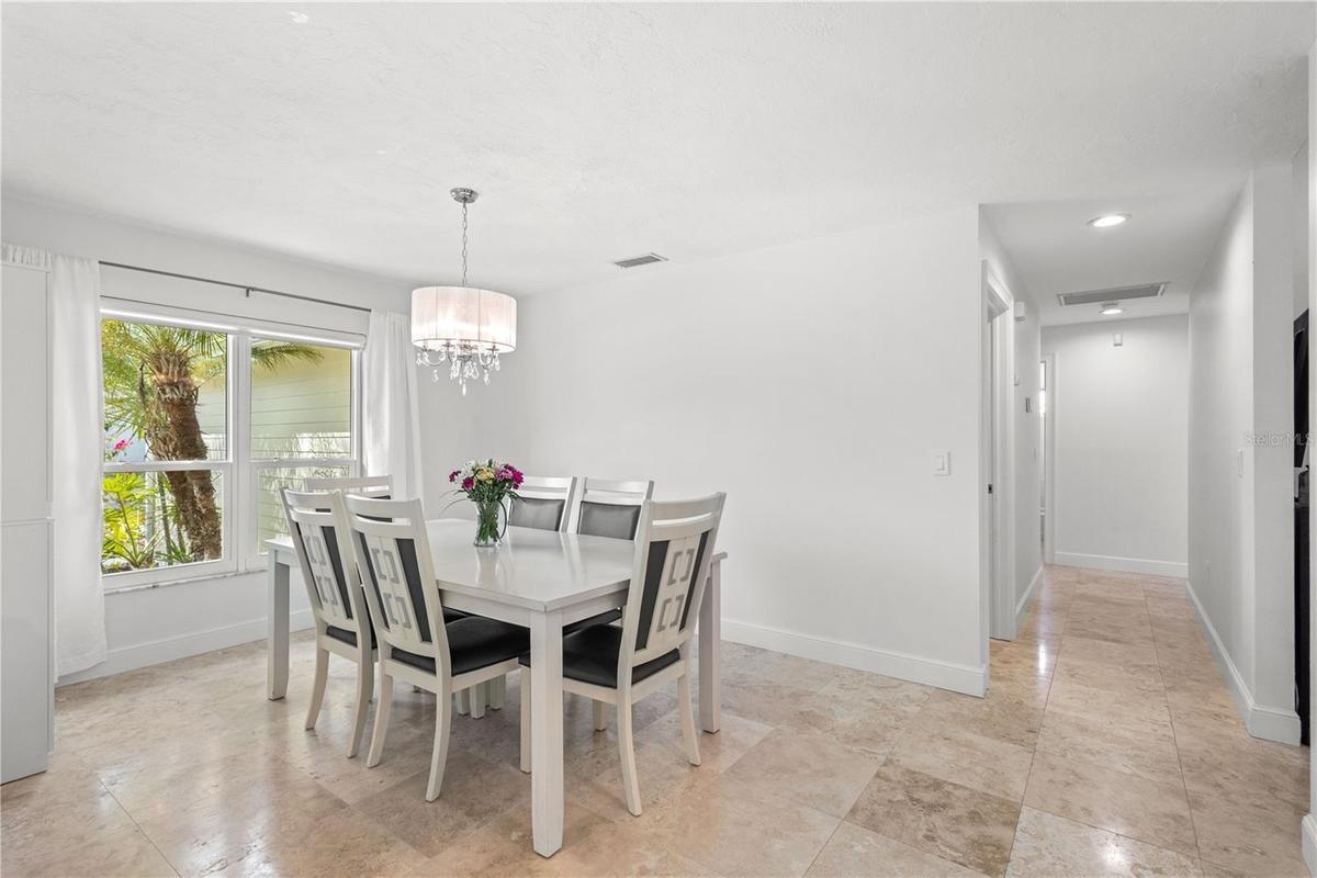 Spacious formal dining room