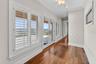 Balcony doors from primry bedroom suite