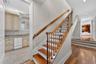 Back stairs leading to primary bedroom