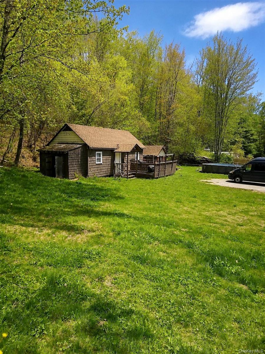 Yard and 2nd Bungalow house structure