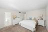 Second level primary bedroom with ensuite bath.