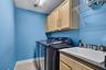First floor laundry room.