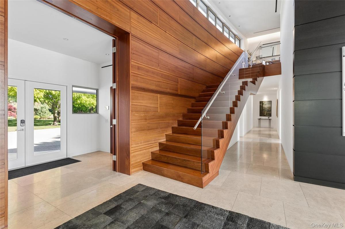 Custom Brazilian Cherry Staircase & Rail