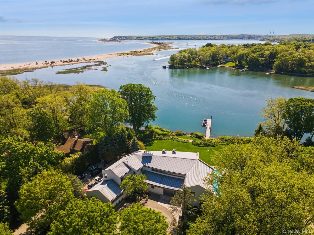 Aerial View Depicting Water Front Location