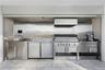 Outdoor Kitchen with Door Enclosure