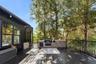 outdoor kitchen on rear deck