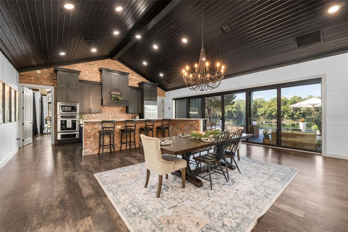 Main home kitchen and dining