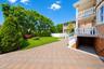 Front yard and basement entrances