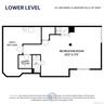 Finished Lower Level  with Half Bath , Laundry, Utilities & Storage