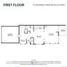 First Floor with 2 car Garage & deck