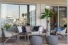 Multiple patios and decks for sunbathing or shade