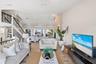 Bright and airy living space perfect for family gatherings