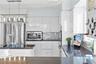 Built-in including wine storage, spice racks and lazy susans.
